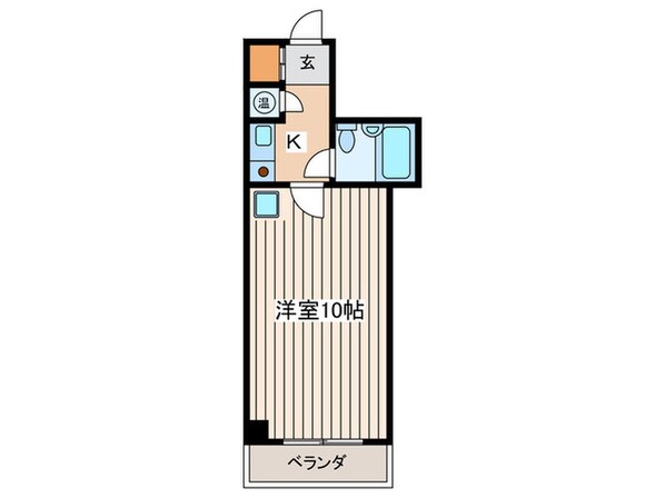 ﾗｲｵﾝｽﾞﾏﾝｼｮﾝ三鷹第２(306)の物件間取画像